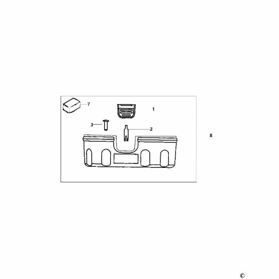 Dewalt DE9096 Spare Parts List Type 1