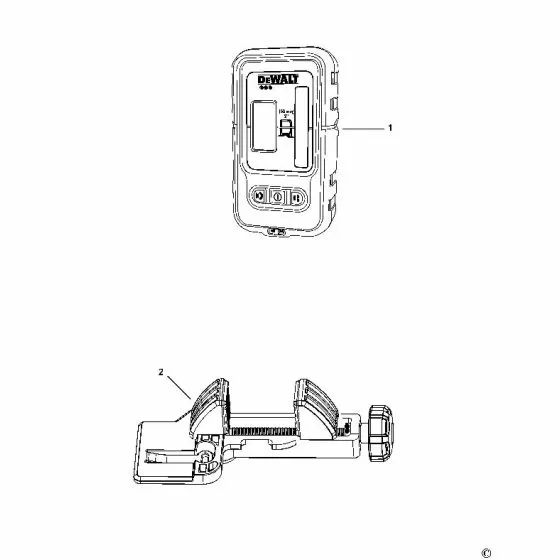 Dewalt DE0892 Spare Parts List Type 1