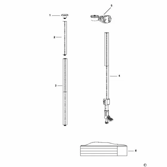 Dewalt DE0882 Spare Parts List Type 1