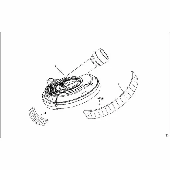 Dewalt DWE46150 SCREW 631609-01 Spare Part Type 2