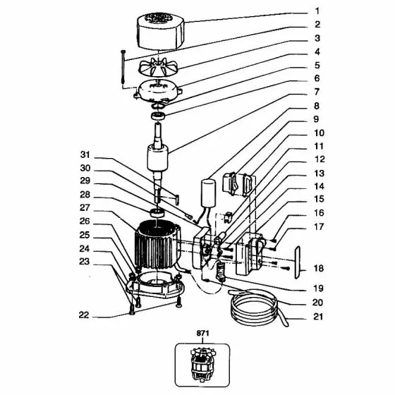 Dewalt DW60------A Spare Parts List Type 1