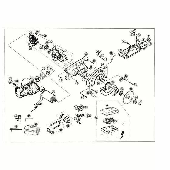 Panasonic EY3503 COLLECT DUST WEY3503K3508 Spare Part