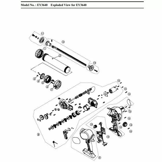 Panasonic EY3640 SPEED CONTROL APPLICATION WEY3641H3288 Spare Part