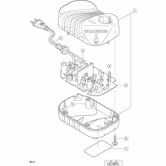 Hitachi UC3SFL TERMINAL (A) 324900 Spare Part