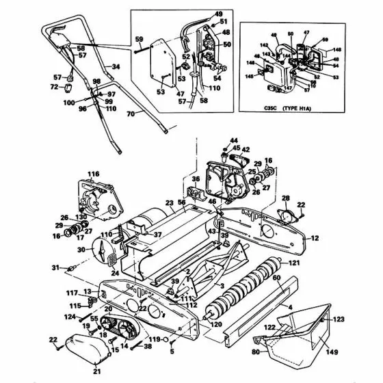 Black & Decker C35  Discontinued 000000-00 Spare Part Type: 1