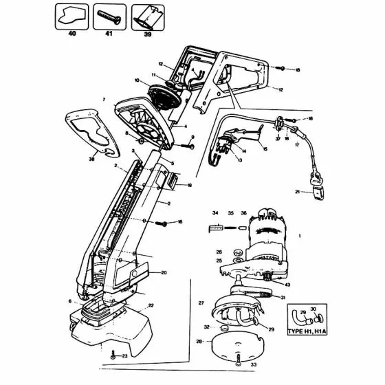 Black & Decker 8255  Discontinued 000000-00 Spare Part Type: 1