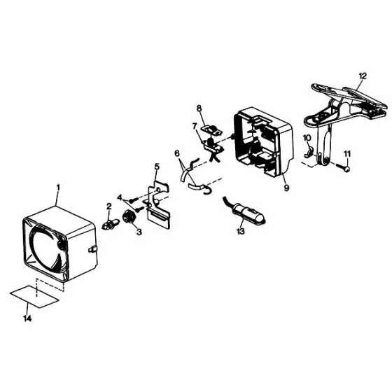 Black & Decker 9508 Spare Parts List Type: 1