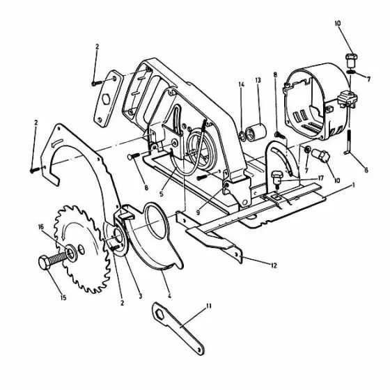 Black & Decker D983 Spare Parts List Type: 1