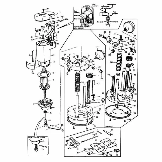 Black & Decker DN66 Spare Parts List Type: H1A