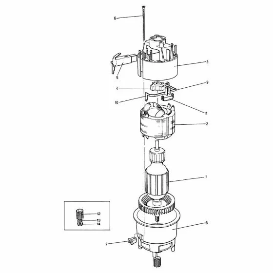 Black & Decker P8038  Discontinued 000000-00 Spare Part Type: 5