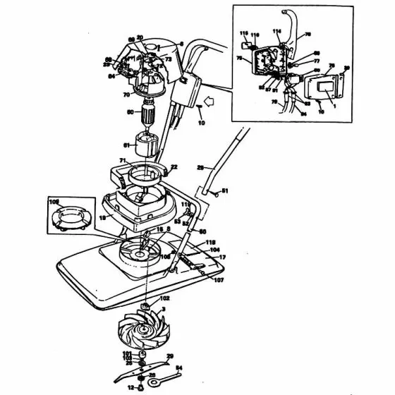 Black & Decker GX200  Discontinued  Spare Part Type: H1B