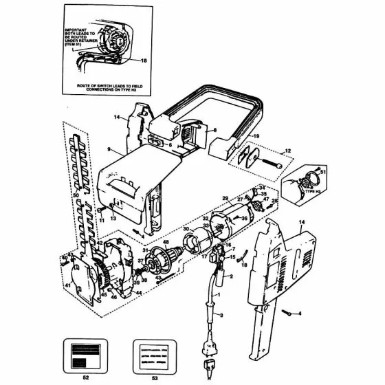 Black & Decker GC300  Discontinued 000000-00 Spare Part Type: 1