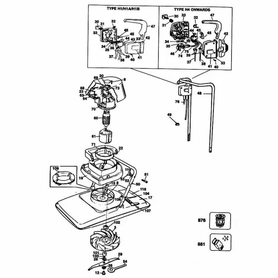 Black & Decker GX260  Discontinued 000000-00 Spare Part Type: 1