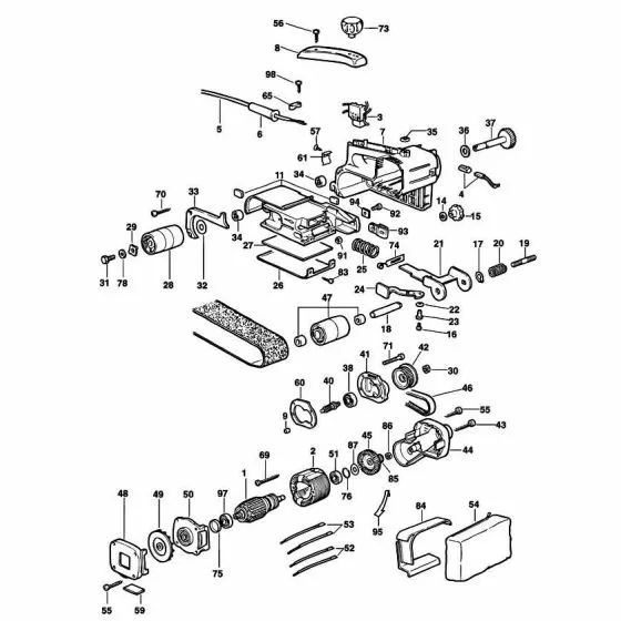 Black & Decker BD85  Discontinued 000000-00 Spare Part Type: 1