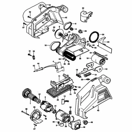 Black & Decker BD75E Spare Parts List Type: 1