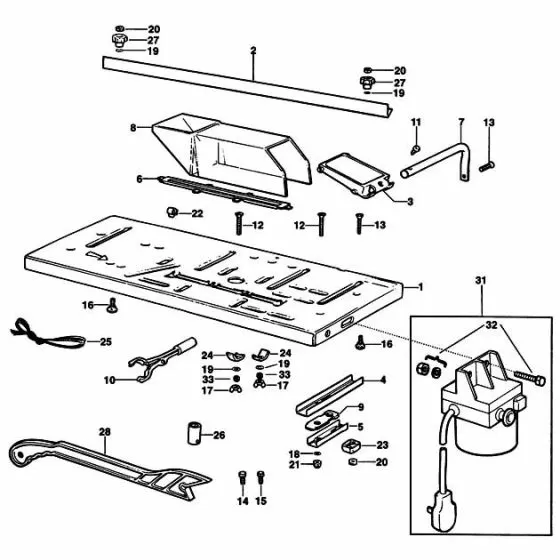 Black & Decker D2650 Spare Parts List Type: 1