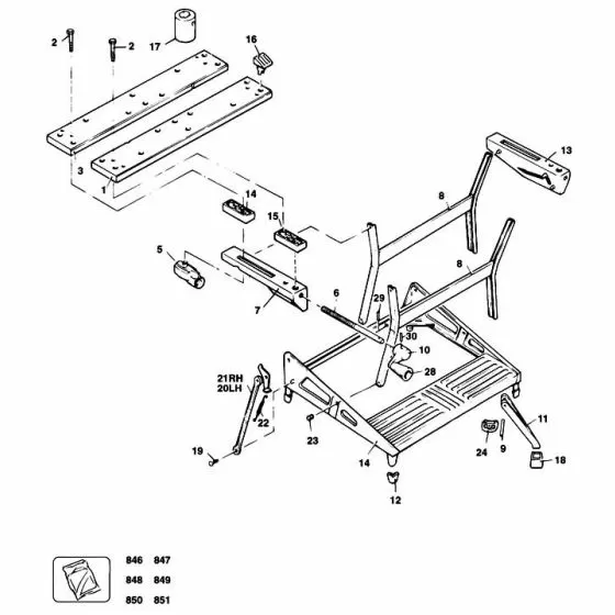 Black & Decker WM400  Discontinued 000000-00 Spare Part Type: 1