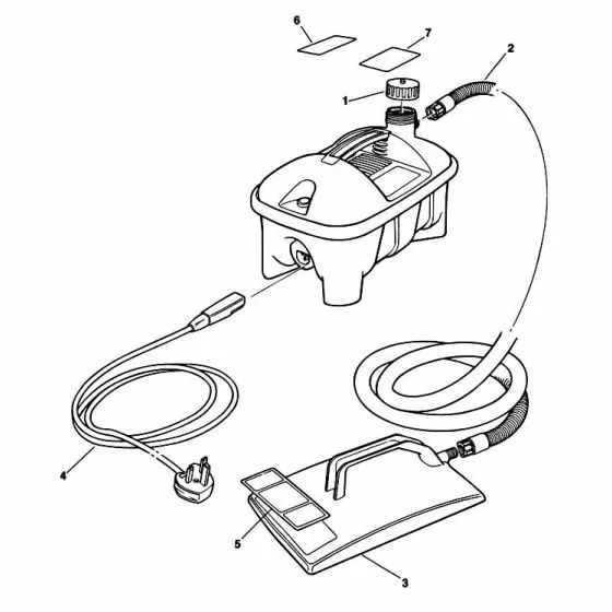 Black & Decker KX2300 Spare Parts List Type: 1