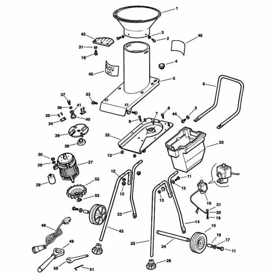 Black & Decker GA2000E  Discontinued 560123-00 Spare Part Type: 1