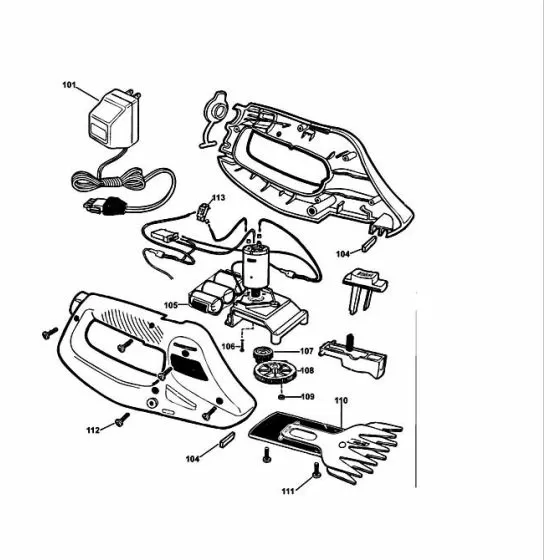 Black & Decker GL600  Discontinued 91246-00 Spare Part Type: 1