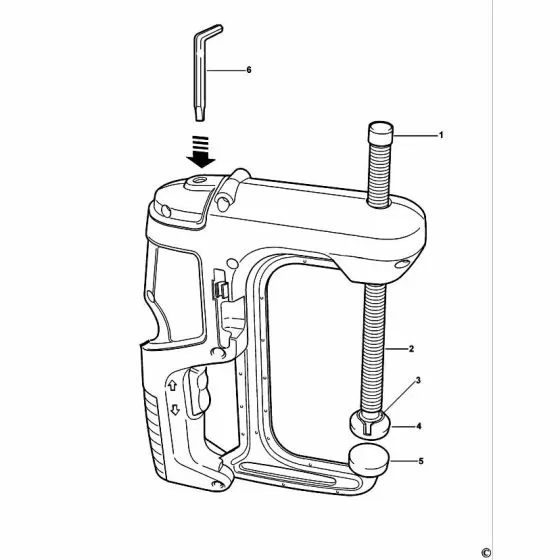 Black & Decker AC100 Spare Parts List Type: 1