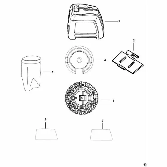 Black & Decker BDL210S  PIN SA 587839-00 Spare Part Type: 1