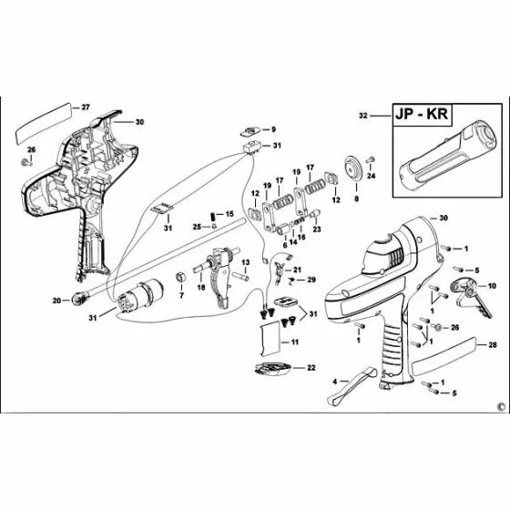 Black & Decker GE100  Discontinued 844840 Spare Part Type: 1