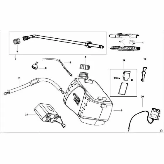 Black & Decker GSC500  Discontinued 0 Spare Part Type: H1