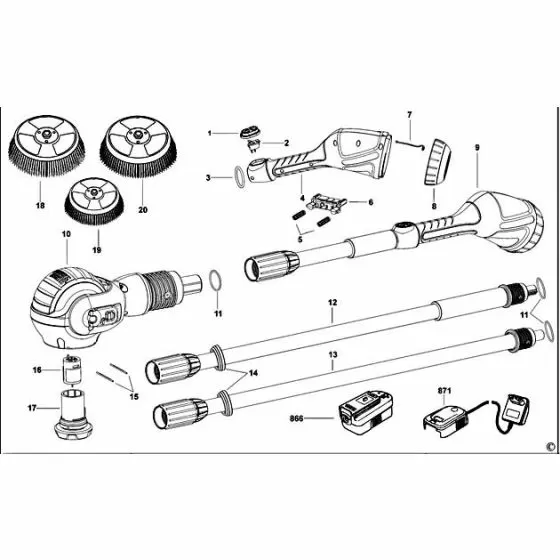 Black & Decker GPC900  Discontinued 000000-00 Spare Part Type: 1