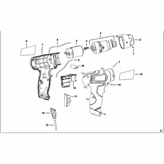 Black & Decker KRX1  Discontinued 562097-15 Spare Part Type: 1