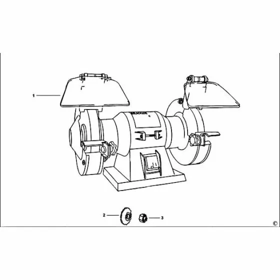 Black & Decker BG6150 Spare Parts List Type: 1