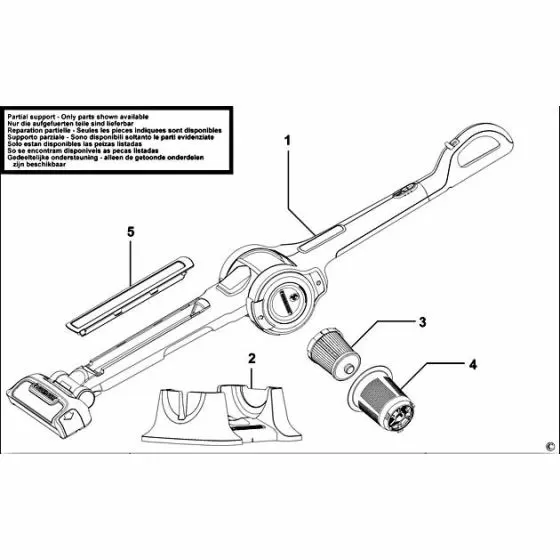 Black & Decker FV1205N  Discontinued  Spare Part Type: H2