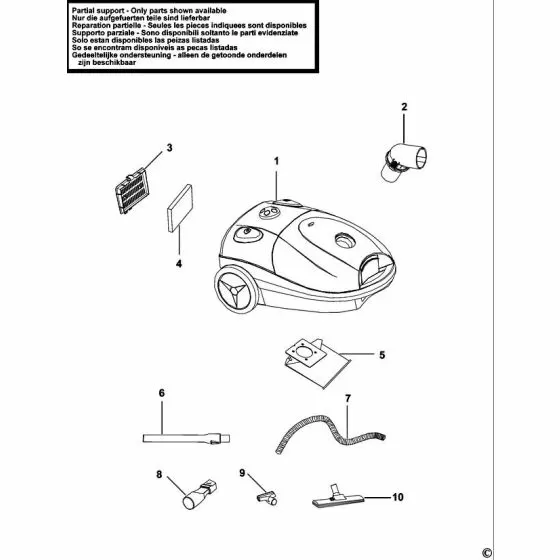 Black & Decker BBS1801  Discontinued 1004434-02 Spare Part Type: 1