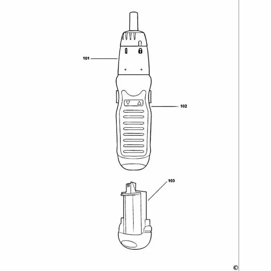 Black & Decker AS6CLRS Spare Parts List Type: 1