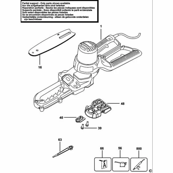 Black & Decker GK1000  GREASE,SACHET 20G,RENOLIT PARAGON EP 1/" 870889-03 Spare Part Type: 1