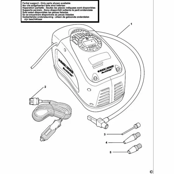 Black & Decker ASI300  Discontinued  Spare Part Type: 0