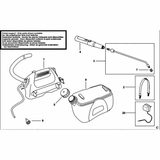 Black & Decker GSC500  Discontinued 0 Spare Part Type: H1