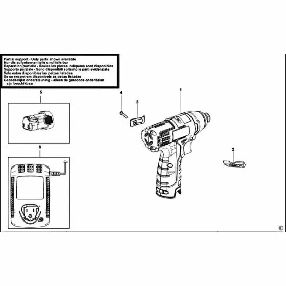 Black & Decker HPL10IM Spare Parts List Type: H1