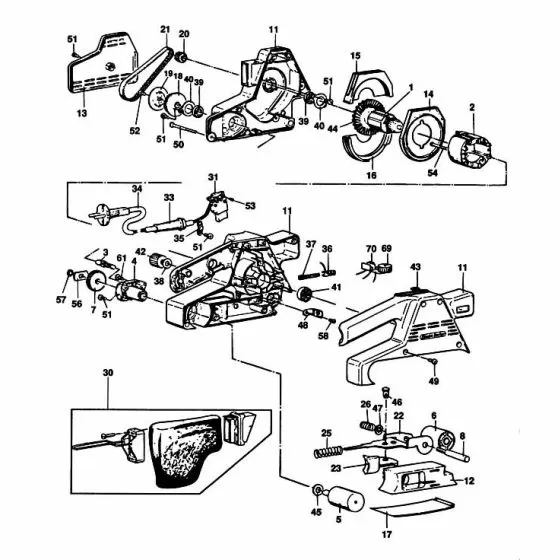 Black & Decker BD83E Spare Parts List Type: 1