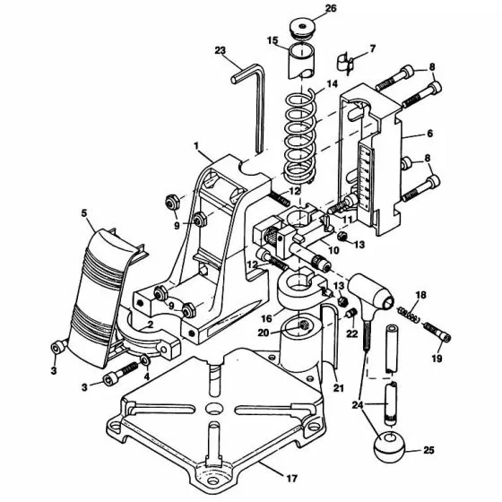 Black & Decker D2002 Spare Parts List Type: 1