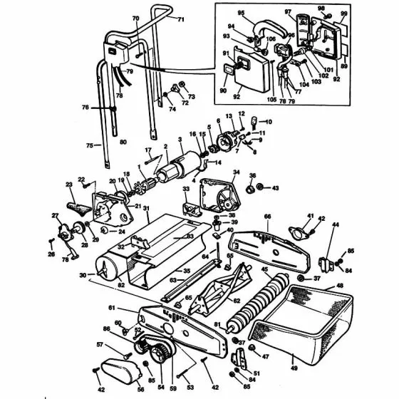 Black & Decker GB300C  Discontinued 000000-00 Spare Part Type: 1