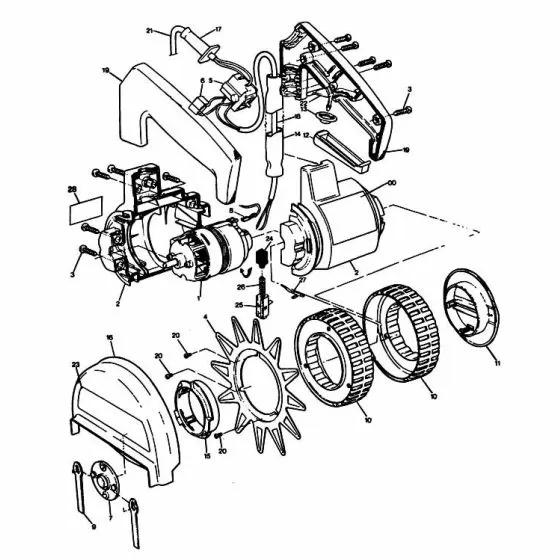 Black & Decker GE100  Discontinued 000000-00 Spare Part Type: 1