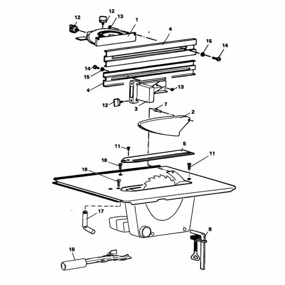 Black & Decker A5640 Spare Parts List Type: 1