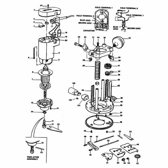 Black & Decker BD66 Spare Parts List Type: 1