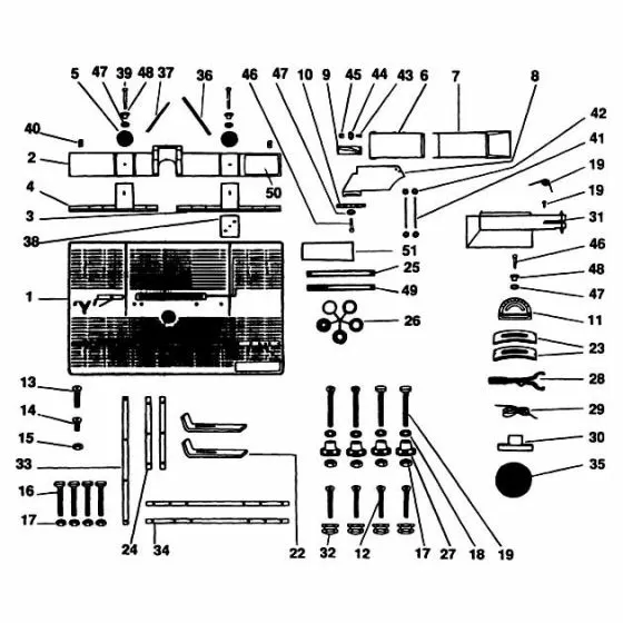 Black & Decker D2655 Spare Parts List Type: 1