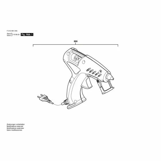 Dremel 930 Spare Parts List Type: F 013 093 045