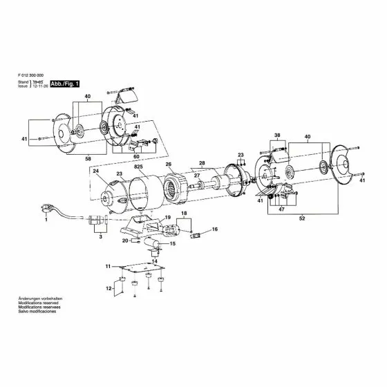 Skil 3000 Spare Parts List Type: F 012 300 002 220V LAM