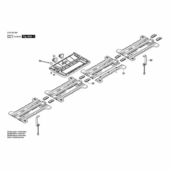 Skil 211 Spare Parts List Type: 2 610 Z00 217 0V .