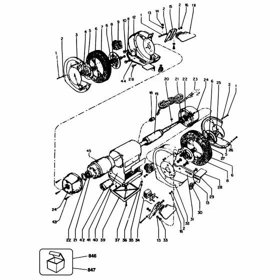 Black & Decker P7508 Spare Parts List Type: 1