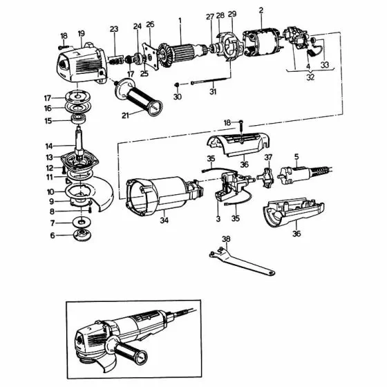 Black & Decker DN10N-NS  Discontinued 000000-00 Spare Part Type: 2